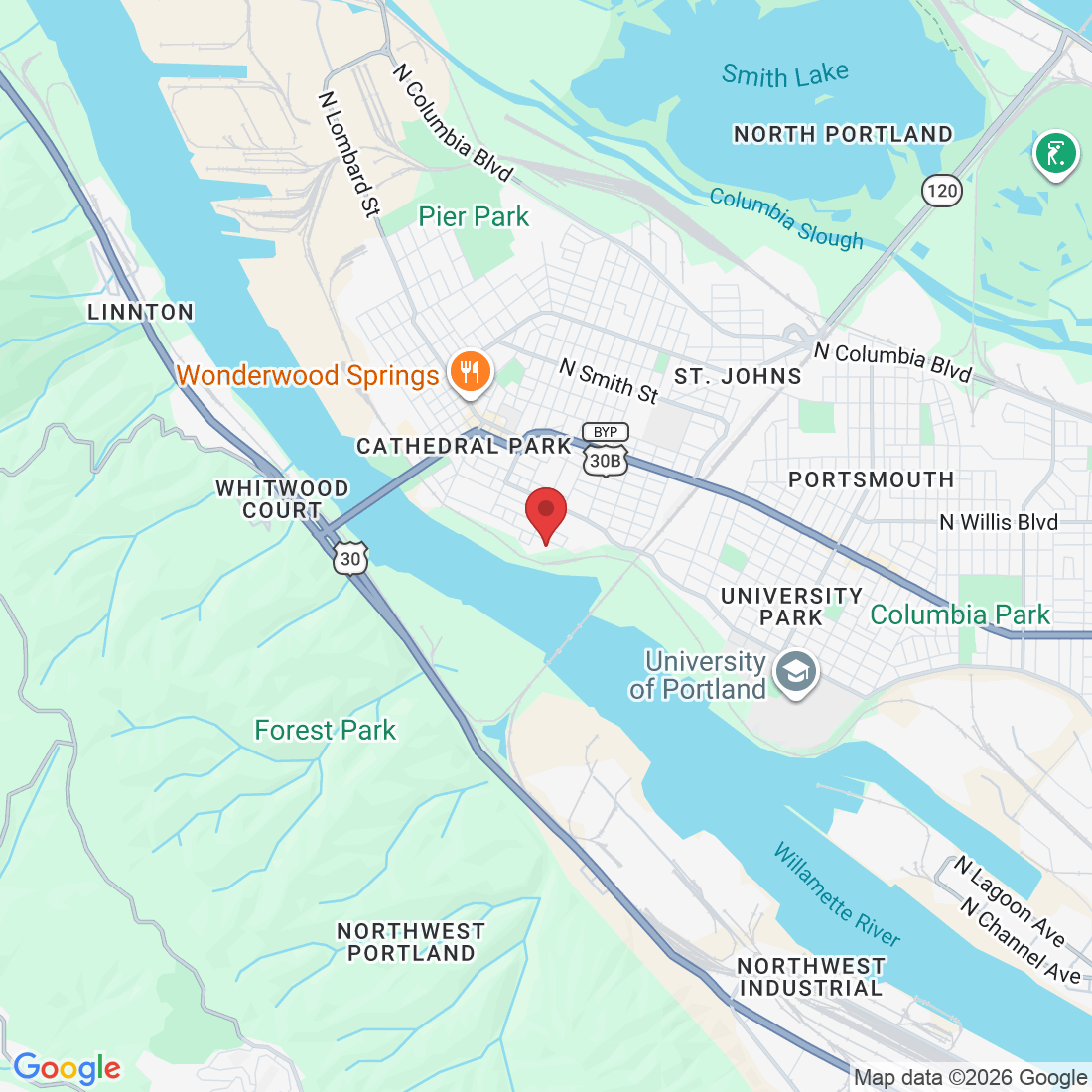 7654 N Crawford St, Portland, OR 97203, EE. UU.