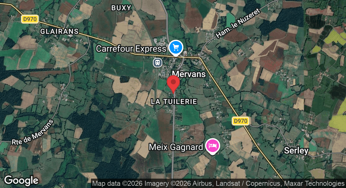 6 Ham. de la Tuilerie, 71310 Mervans, France