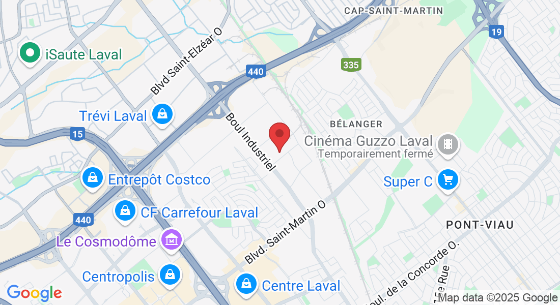 935 Rue Lippmann, Laval, QC H7S 1G3, Canada
