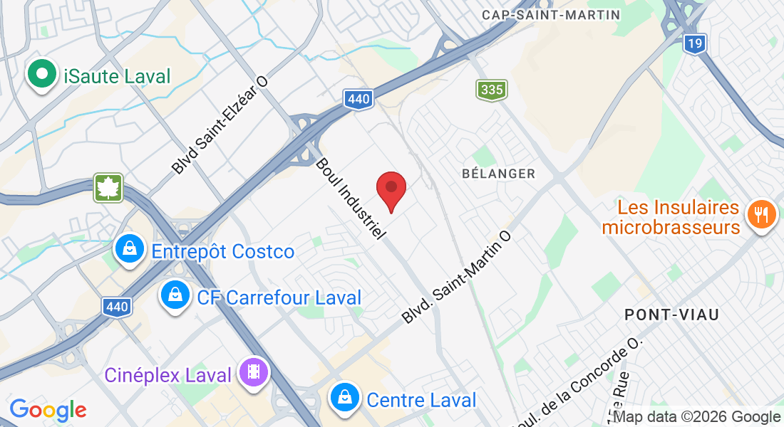 935 Rue Lippmann, Laval, QC H7S 1G3, Canada