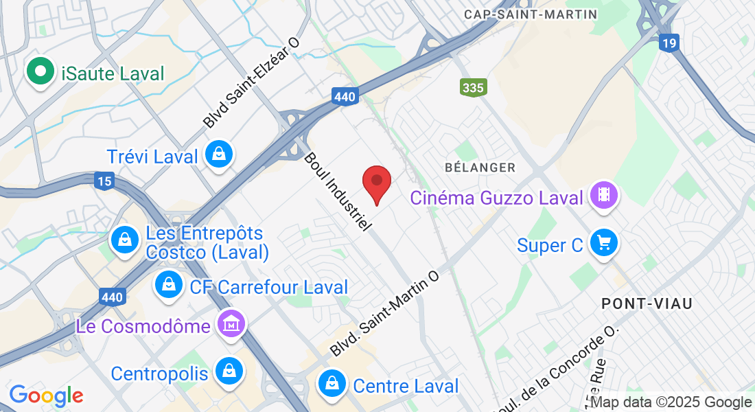 935 Rue Lippmann, Laval, QC H7S 1G3, Canada