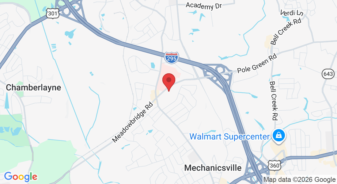 8239 Meadowbridge Rd, Mechanicsville, VA 23111, USA