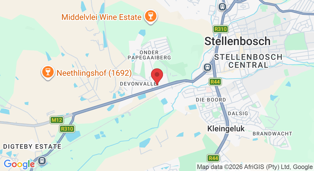 The Vineyard, Devon Valley Rd, Devon Park, Stellenbosch, 7600, South Africa