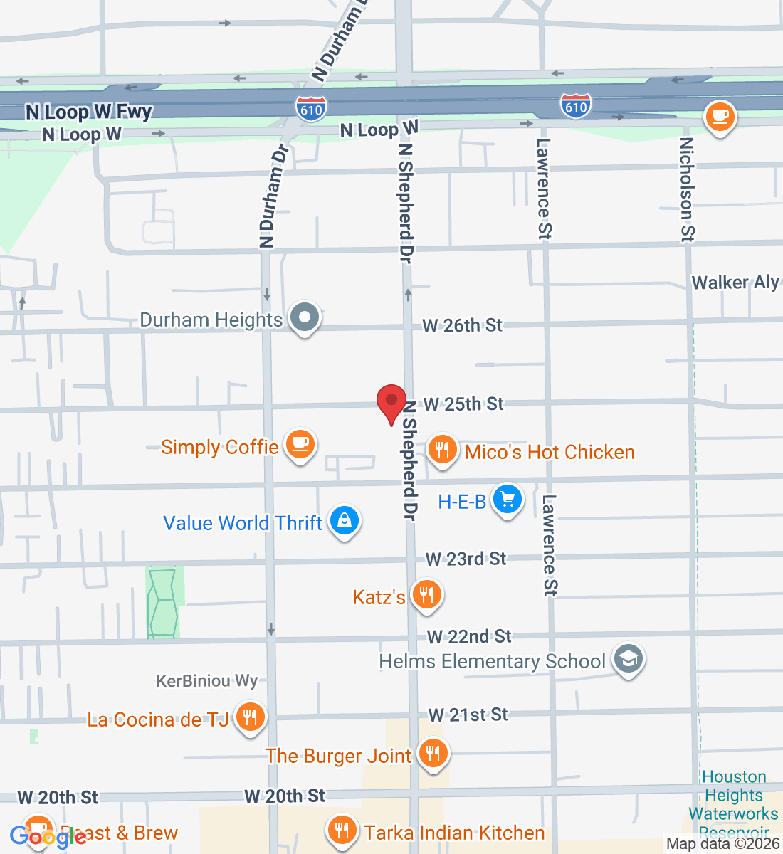 2425 N Shepherd Dr, Houston, TX 77008, USA