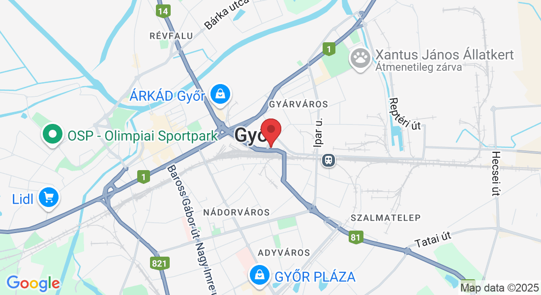 Győr, Vágóhíd u. 2, 9027 Magyarország
