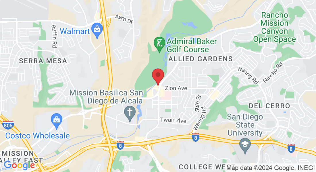 6628-A Mission Gorge Rd, San Diego, CA 92120, USA