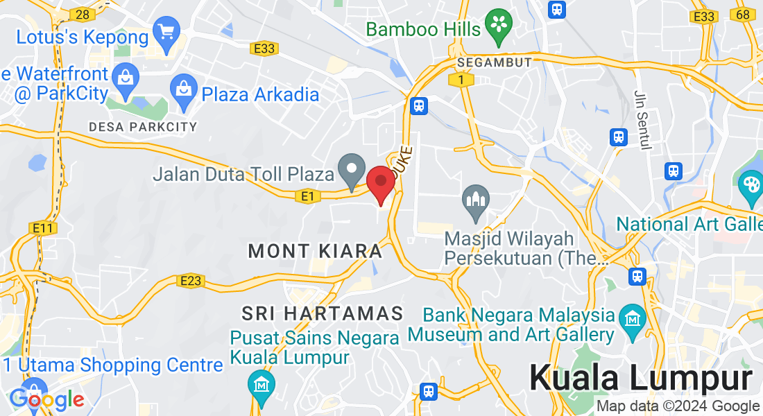 Jln Duta Kiara, Solaris Mont Kiara, 50480 Kuala Lumpur, Wilayah Persekutuan Kuala Lumpur, Malaysia