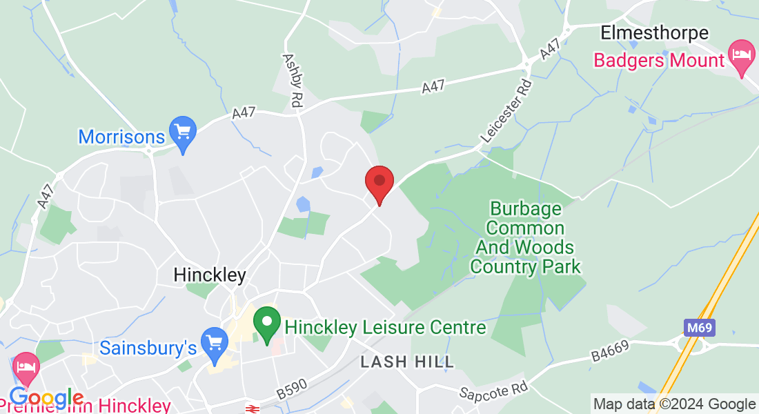 121 Leicester Rd, Hinckley LE10 1LR, UK