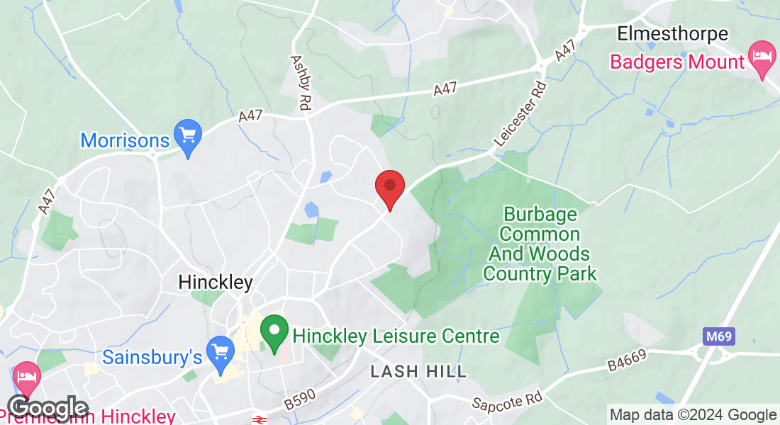 121 Leicester Rd, Hinckley LE10 1LR, UK