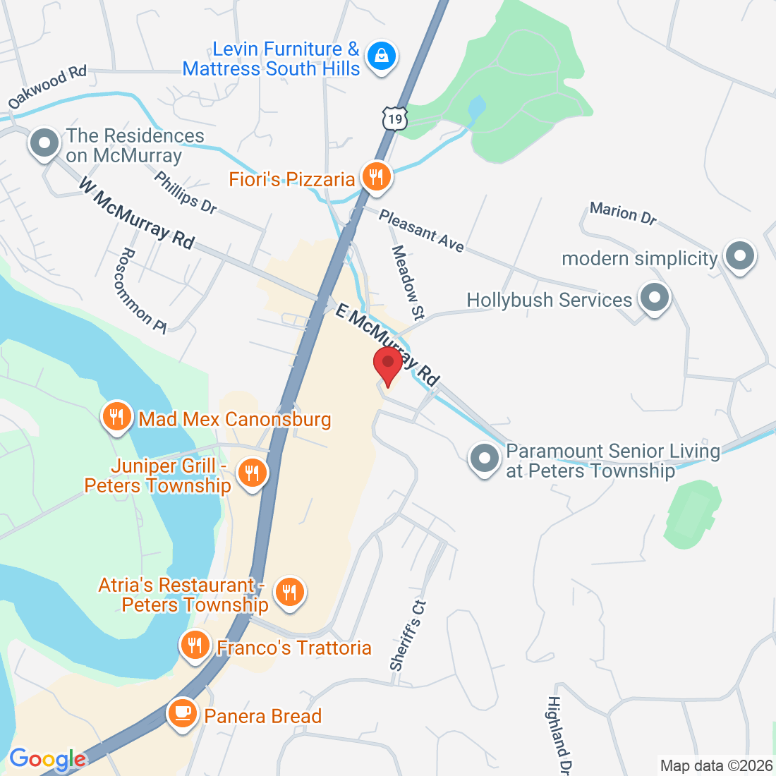 300 Cedar Hill Dr, Canonsburg, PA 15317, USA