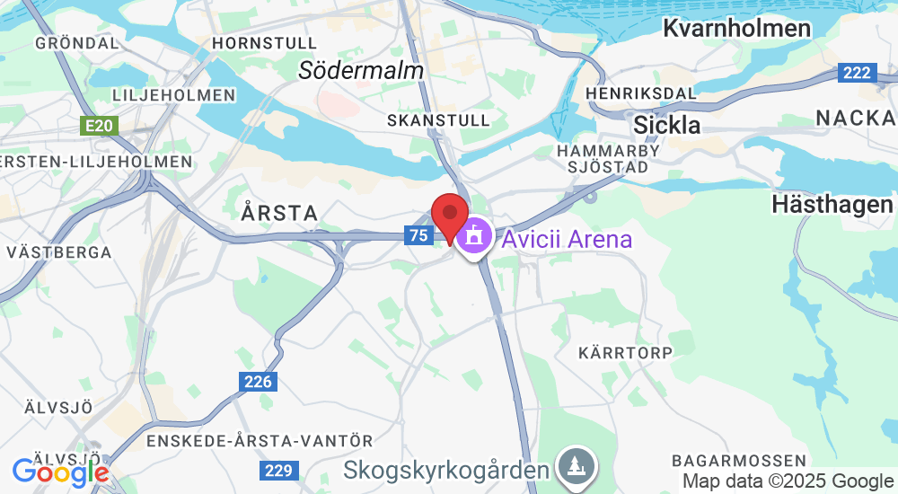 Konstgjutarvägen 14, 121 44 Johanneshov, Sverige