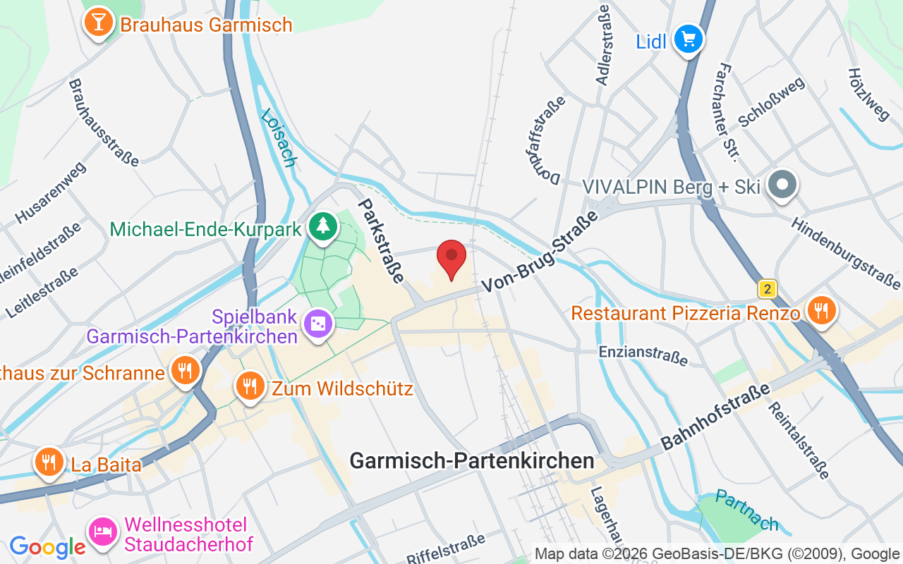 Von-Brug-Straße 7, 82467 Garmisch-Partenkirchen, Germany