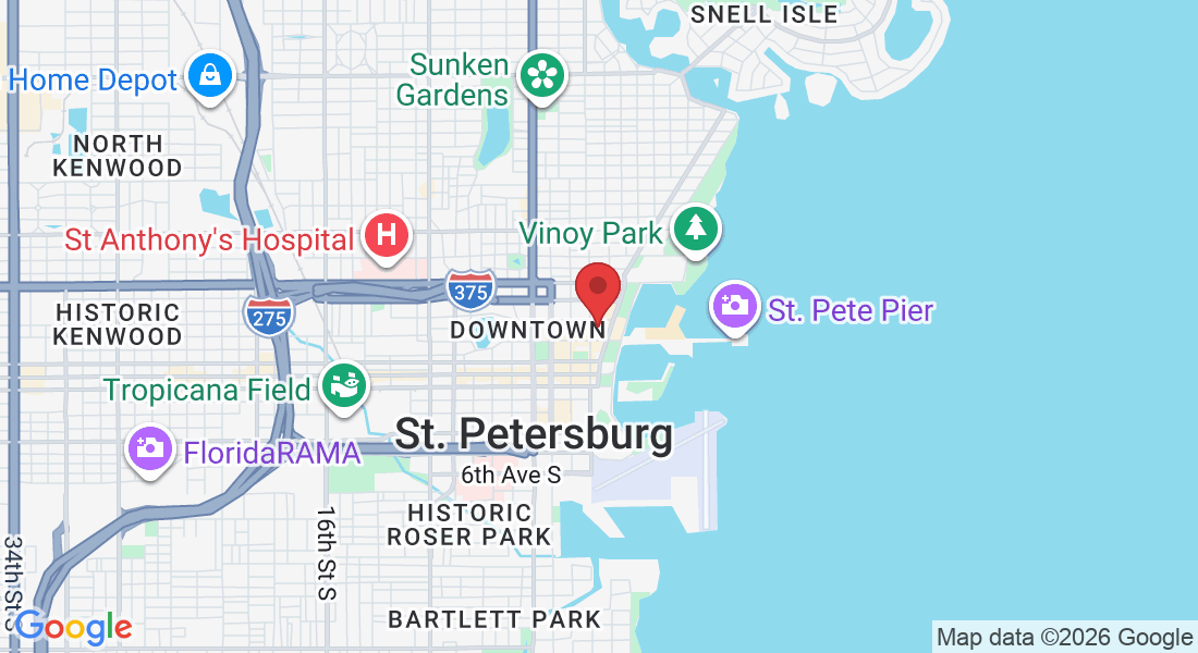 111 2nd Ave NE Suite 1401, St. Petersburg, FL 33701, USA
