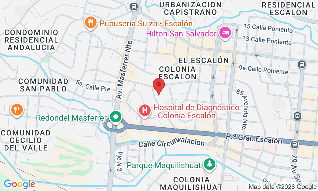 Calle La Ceiba 258, San Salvador 1101, El Salvador