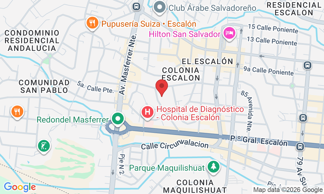 Calle La Ceiba 258, San Salvador 1101, El Salvador