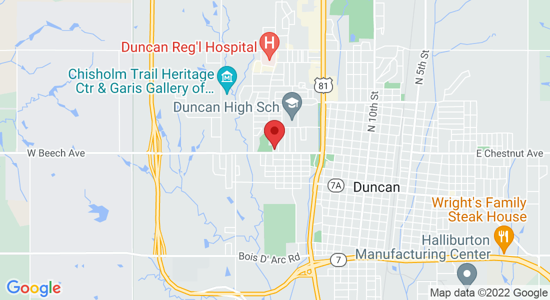 2113 W Beech Ave, Duncan, OK 73533, USA