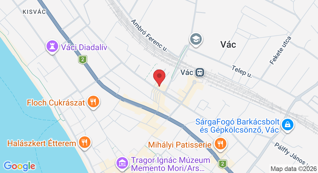 Vác, Zrínyi Miklós u. 3, 2600 Magyarország