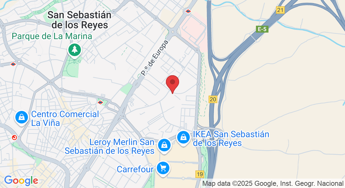 Av. de los Montes de Oca, 18, 28703 San Sebastián de los Reyes, Madrid, España
