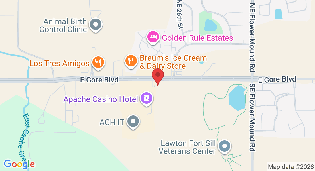 2405 E Gore Blvd, Lawton, OK 73501, USA