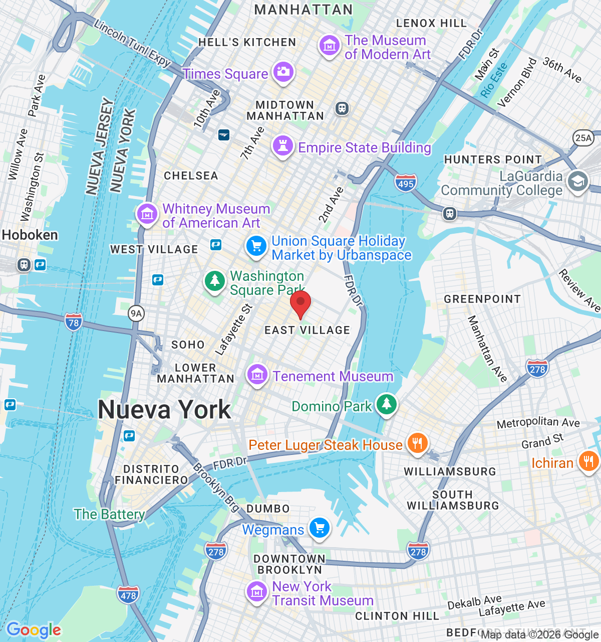 151 Avenue A, New York, NY 10009, EE. UU.