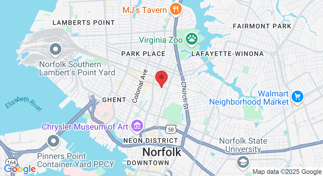 110 W 20th St, Norfolk, VA 23517, USA