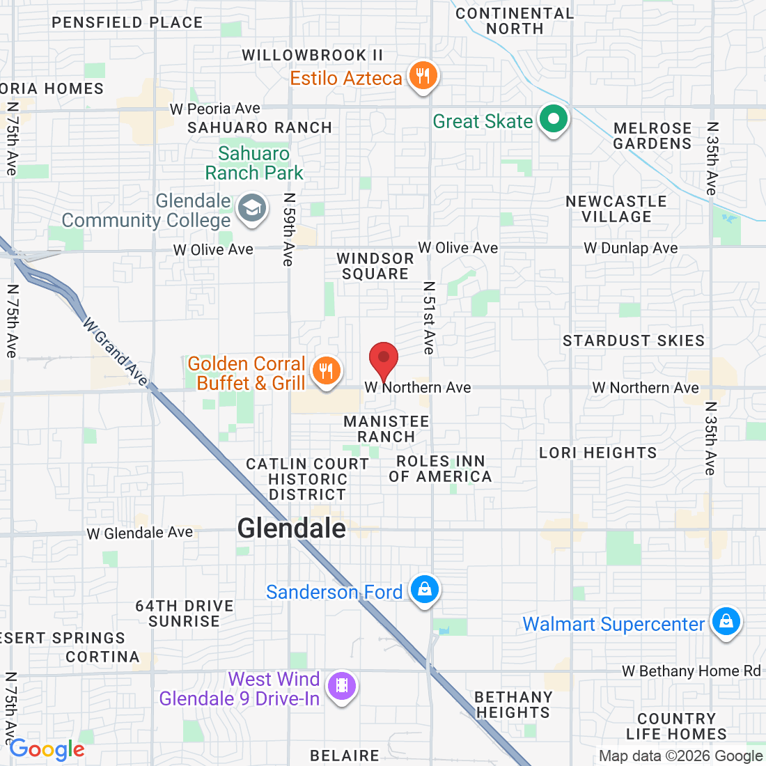 5334 W Northern Ave, Glendale, AZ 85301, USA