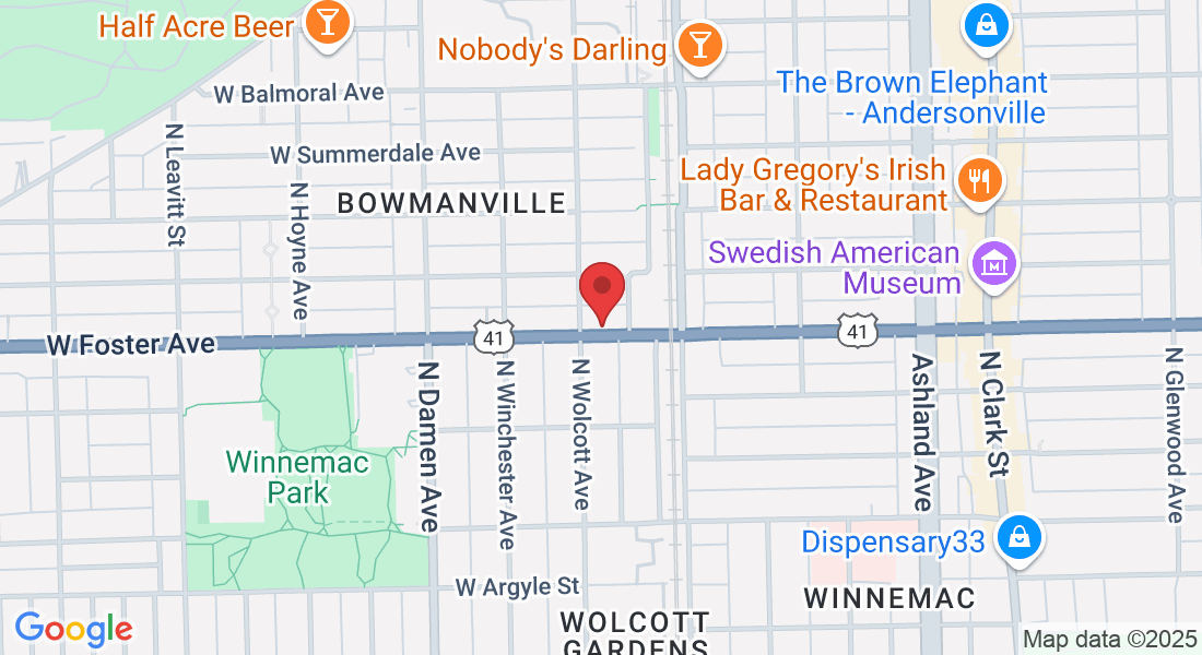 1828 W Foster Ave, Chicago, IL 60640, USA
