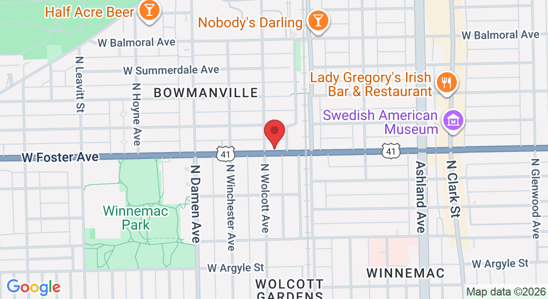 1828 W Foster Ave, Chicago, IL 60640, USA