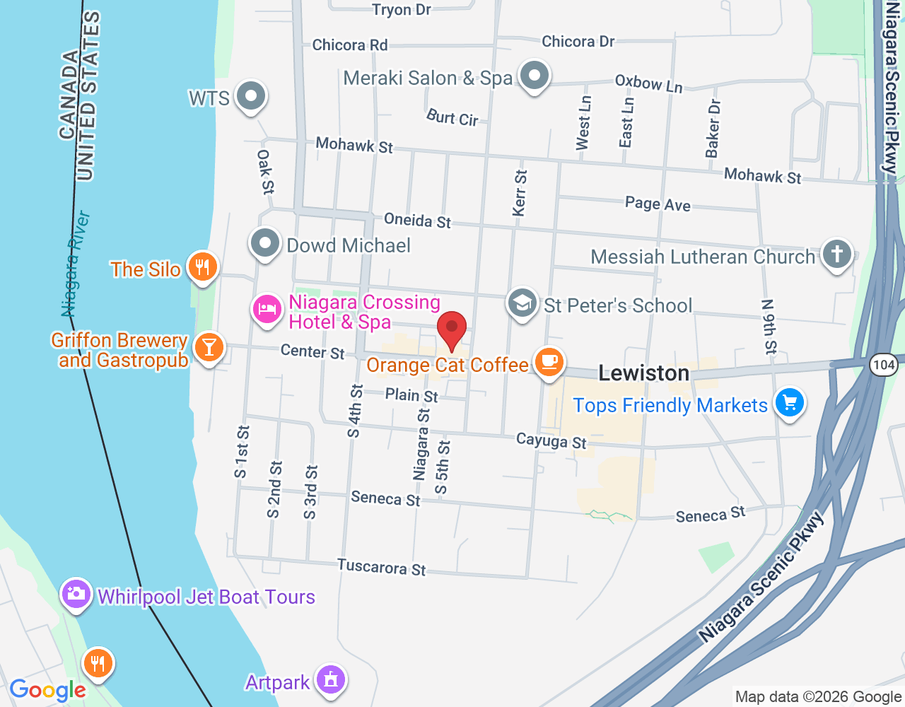 484 Center St, Lewiston, NY 14092, USA