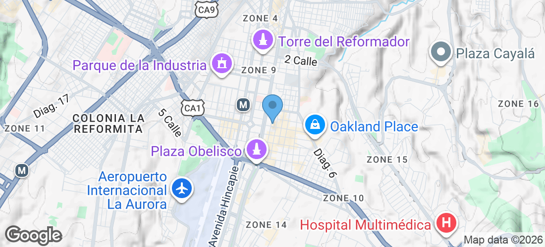 12 Calle 1-25, Cdad. de Guatemala 01010, Guatemala