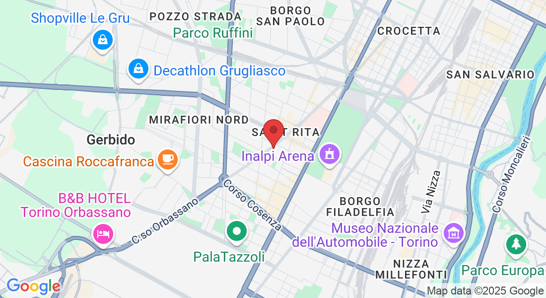 C.so Orbassano, 191/22, 10137 Torino TO, Italy