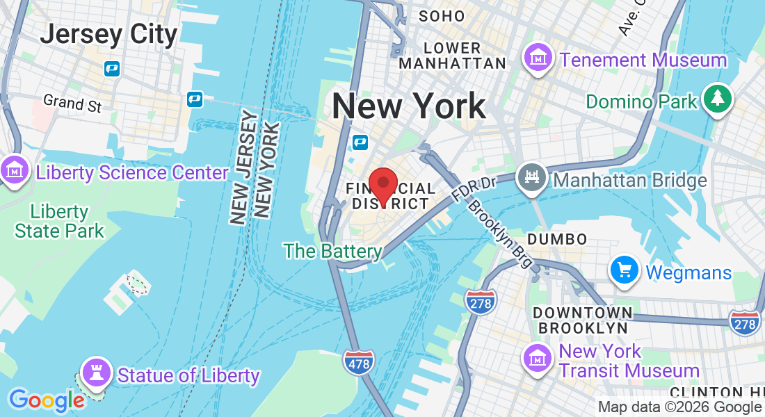 48 Wall St suite 1100, New York, NY 10005, USA