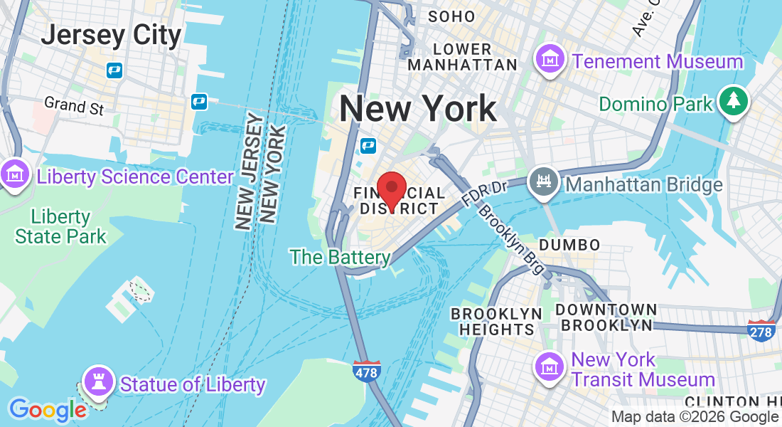 48 Wall St suite 1100, New York, NY 10005, USA