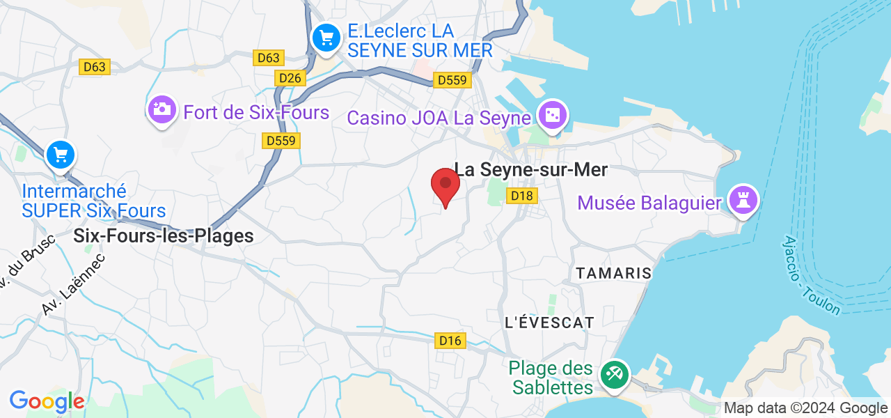 47 Chem. de Laffran, 83500 La Seyne-sur-Mer, France