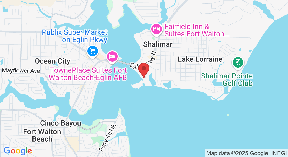 100 Old Ferry Rd, Shalimar, FL 32579, USA