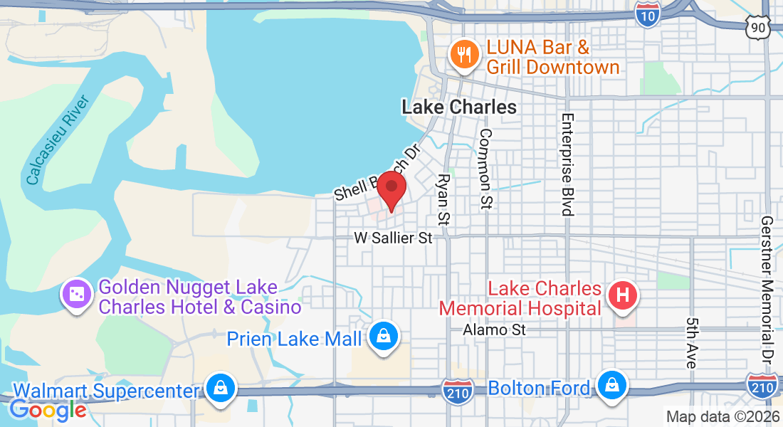 401 Dr Michael Debakey Dr, Lake Charles, LA 70601, USA