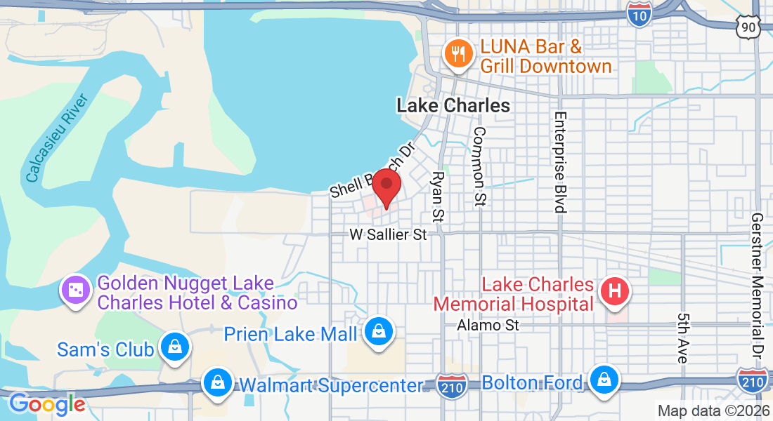 401 Dr Michael Debakey Dr, Lake Charles, LA 70601, USA