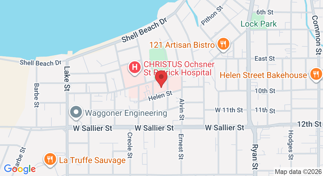 401 Dr Michael Debakey Dr, Lake Charles, LA 70601, USA