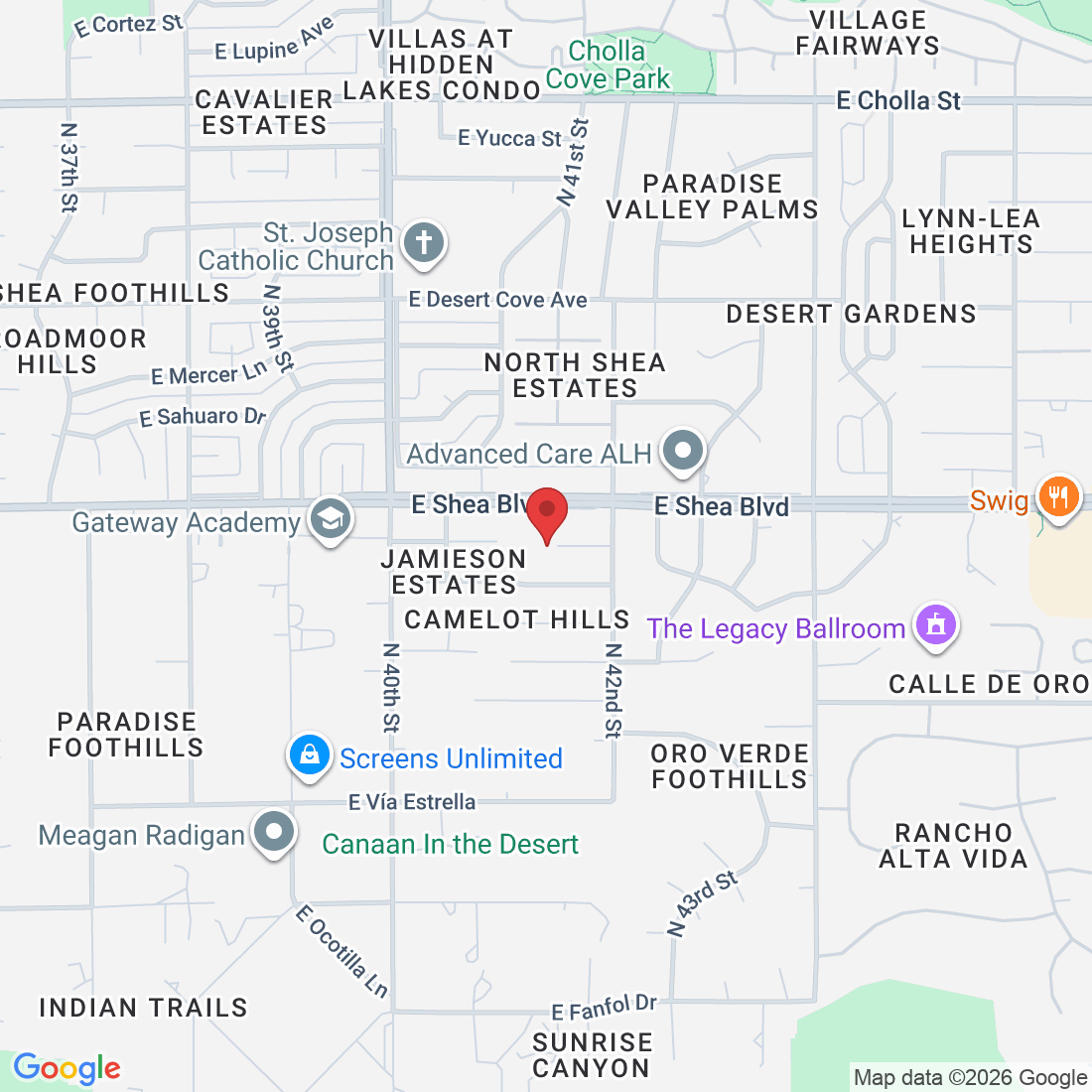 4105 E Shea Blvd, Phoenix, AZ 85028, USA