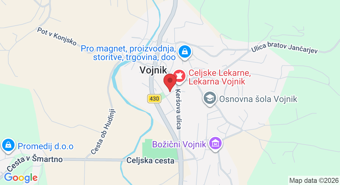 Keršova ulica 4a, 3212 Vojnik, Slovenia
