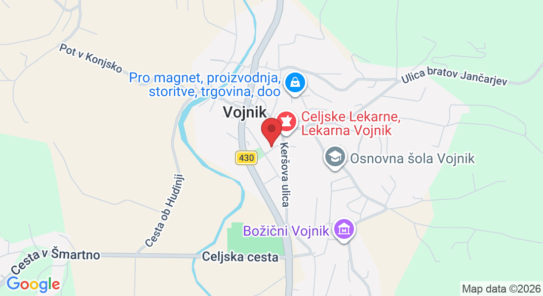 Keršova ulica 4a, 3212 Vojnik, Slovenia