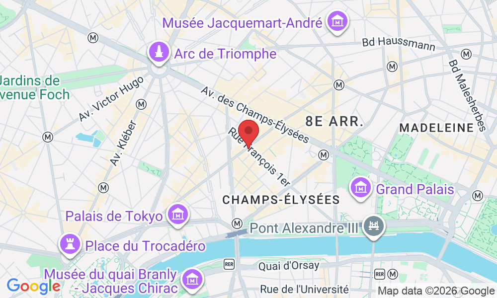 47 Rue François 1er, 75008 Paris, France