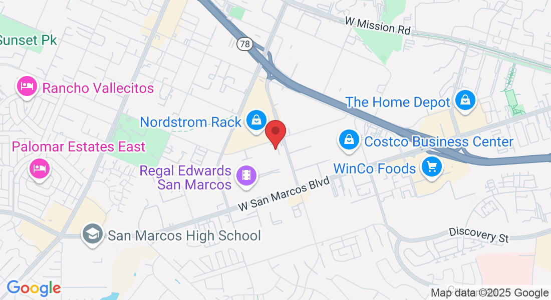1125 Linda Vista Dr ste 102, San Marcos, CA 92078, USA