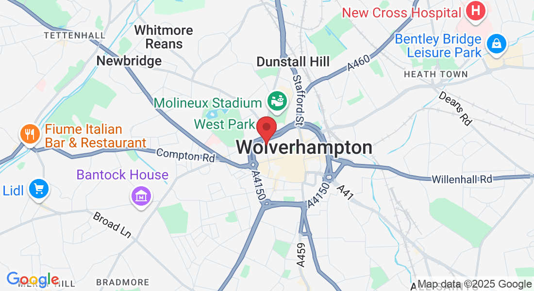 32 Waterloo Rd, Wolverhampton WV1 4BN, UK