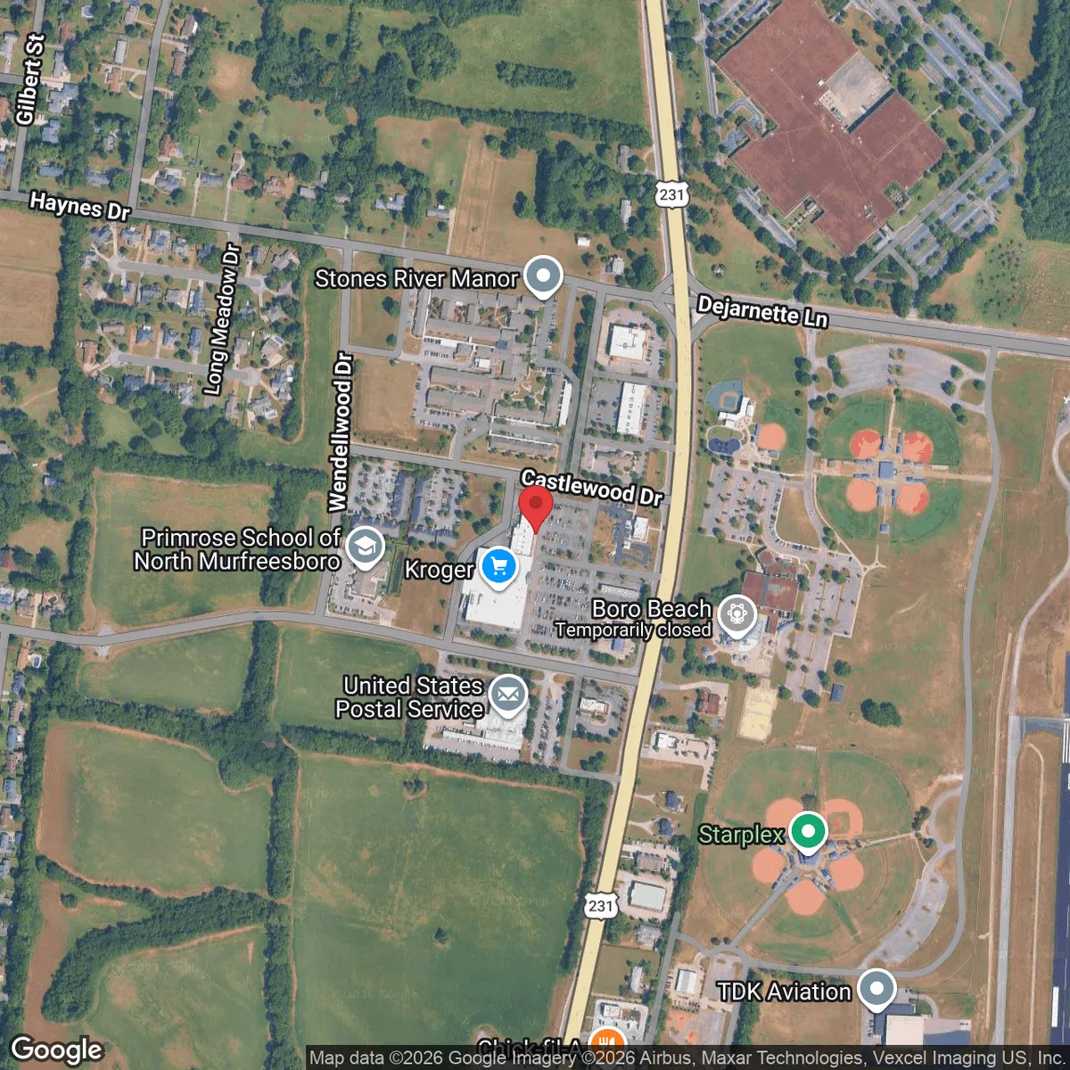 2341 Memorial Blvd, Murfreesboro, TN 37129, USA