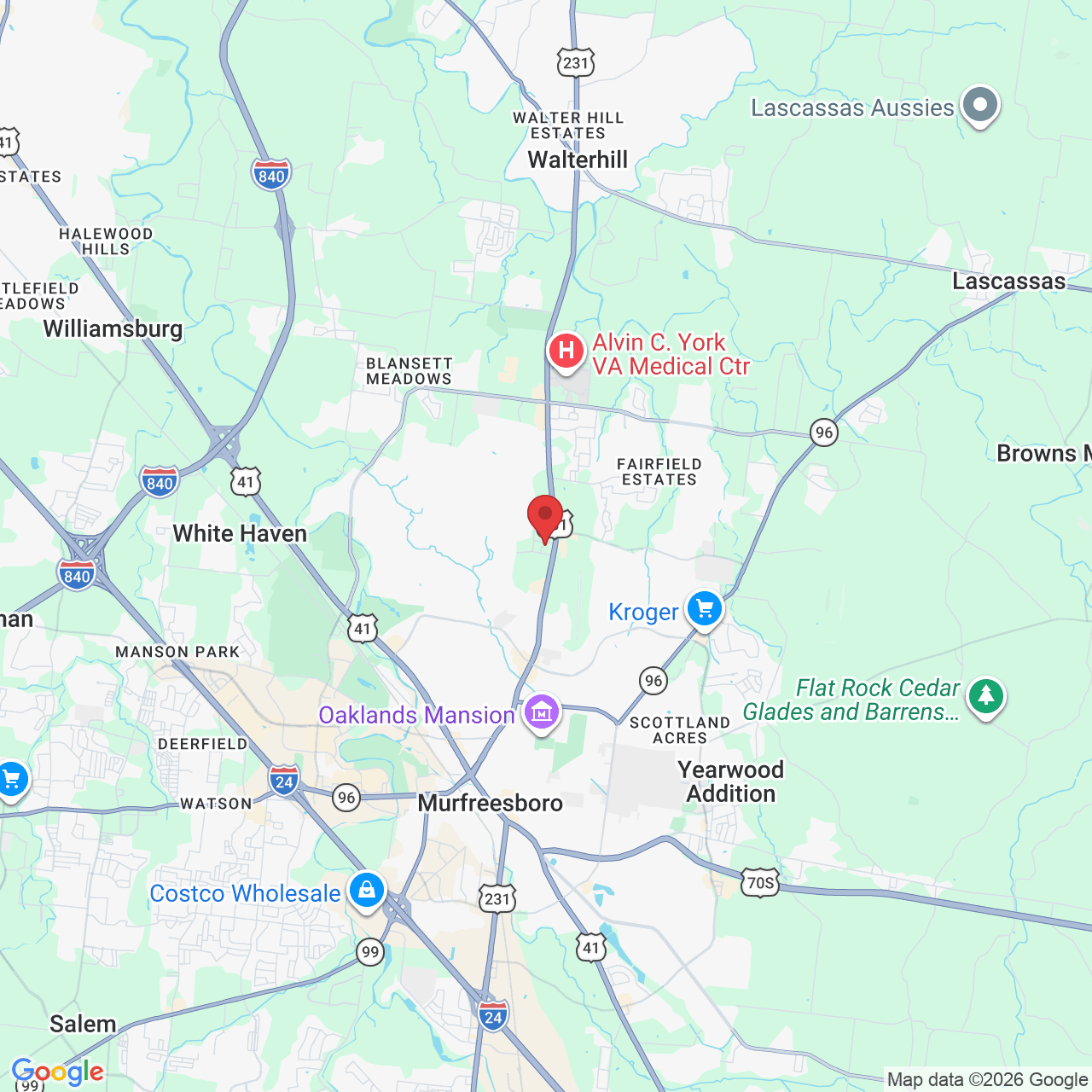 2341 Memorial Blvd, Murfreesboro, TN 37129, USA