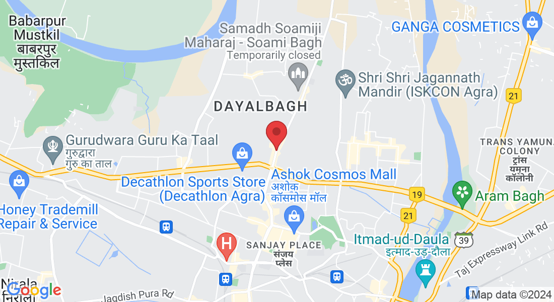 16, Dayal Bagh Rd, Nagla Padi, DayalBagh, Agra, Uttar Pradesh 282005, India
