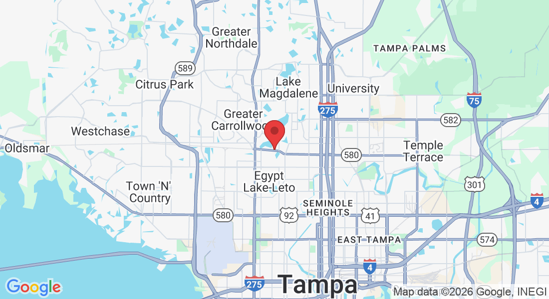 2901 W Busch Blvd suite 807, Tampa, FL 33618, USA