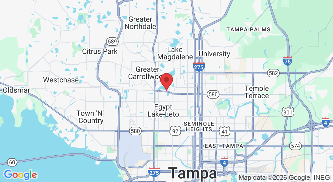 2901 W Busch Blvd suite 807, Tampa, FL 33618, USA