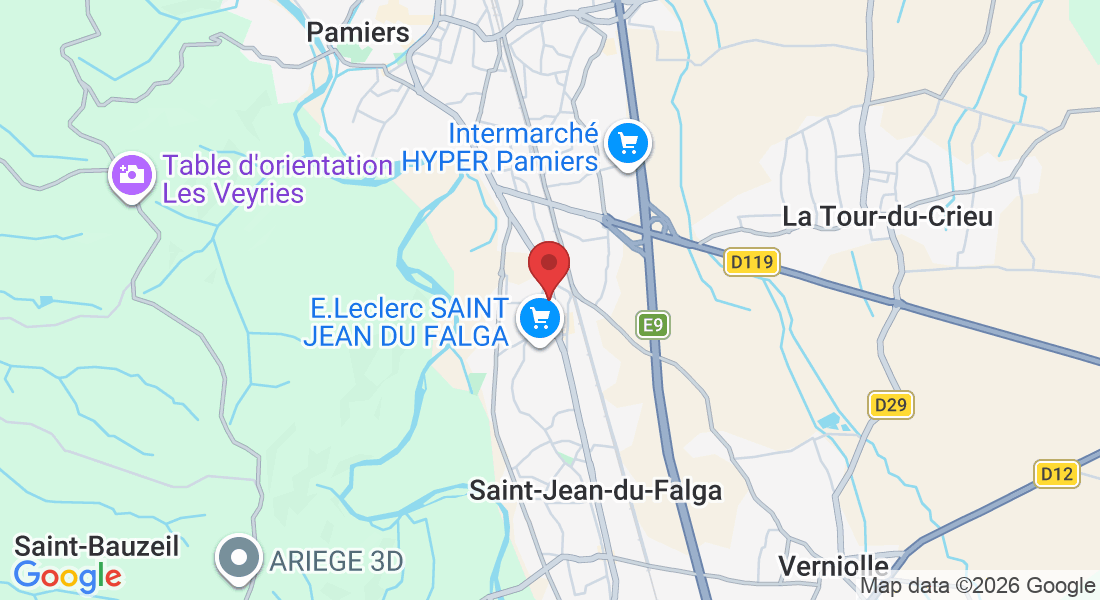 6 Av. des Pyrénées, 09100 Saint-Jean-du-Falga, France